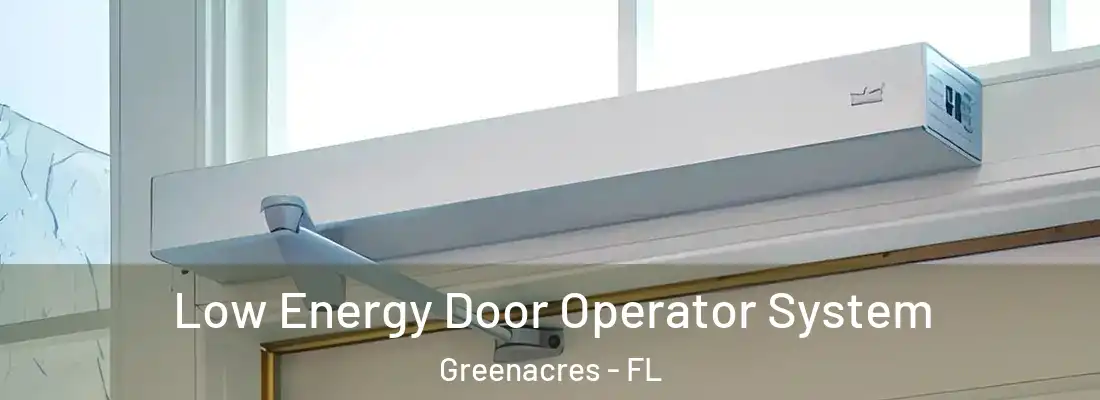  Low Energy Door Operator System Greenacres - FL