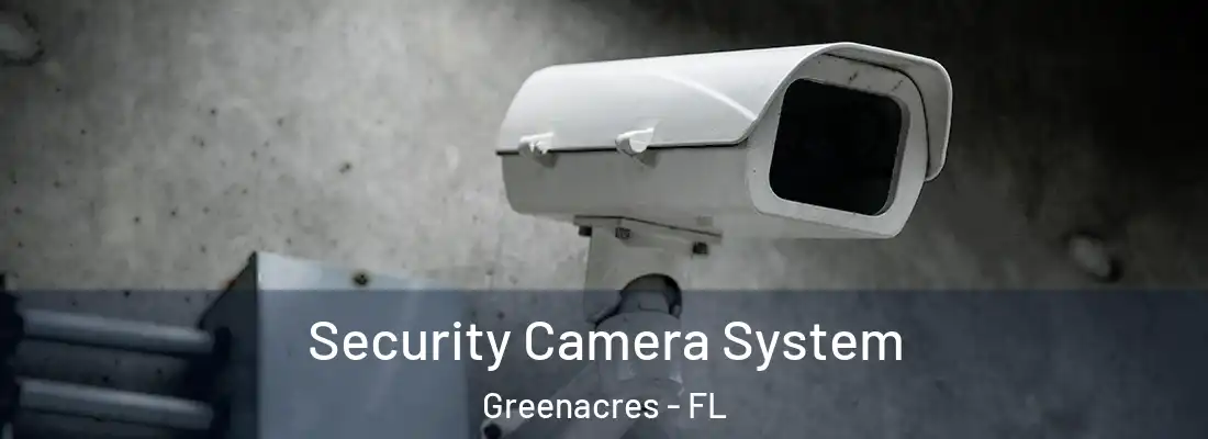 Security Camera System Greenacres - FL